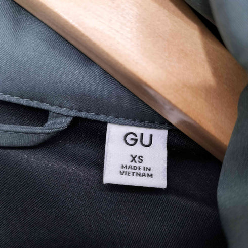 ジーユー GU 24AW ウィンドプルーフスタンドカラーブルゾン メンズ JPN:XS