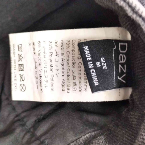 デイジー DAZY ダメージ加工 ワイドデニムパンツ レディース JPN:M