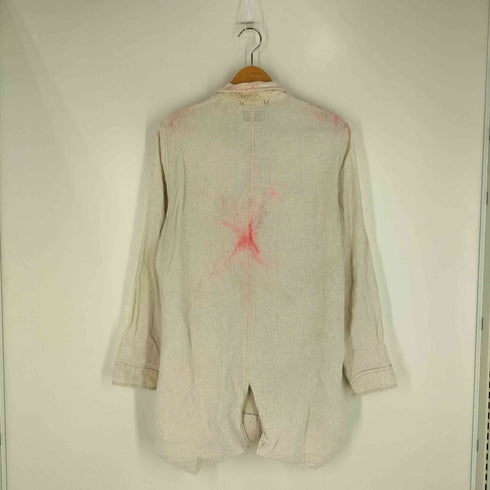 ブルーブルー BLUE BLUE オーバーダイ リネン ショップコート メンズ JPN:1