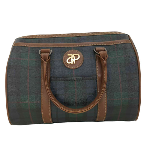 アーノルドパーマー Arnold Palmer PRODUCED BY ACE チェック ミニボストンバッグ レディース