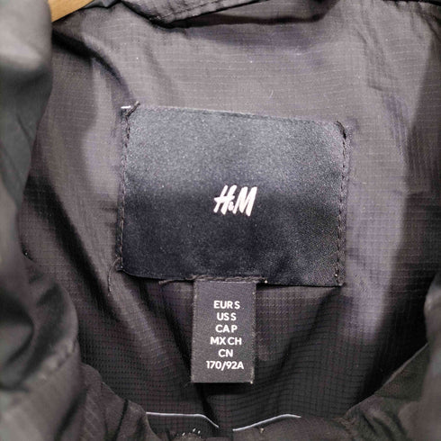 エイチアンドエム H&M パデッド ウインドブレーカー メンズ import:S