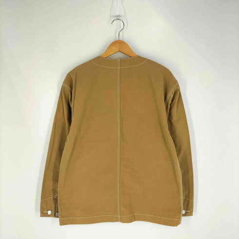 ハルハム HALHAM カバーオール ダック ノーカラーワーク カバーオール レディース JPN:M