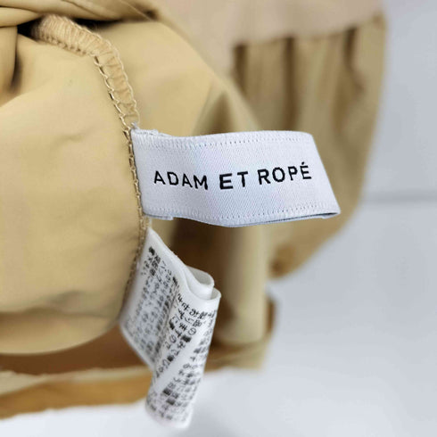 アダムエロペ Adam et Rope ニット タフタ ドッキング ワンピース レディース FREE