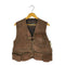 ピッグレザー フィッシングベスト メンズ import:M