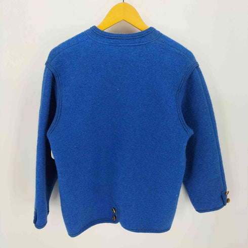 HUBER TRACHT 3B ウール ブランケット ノーカラー テーラード ジャケット メンズ