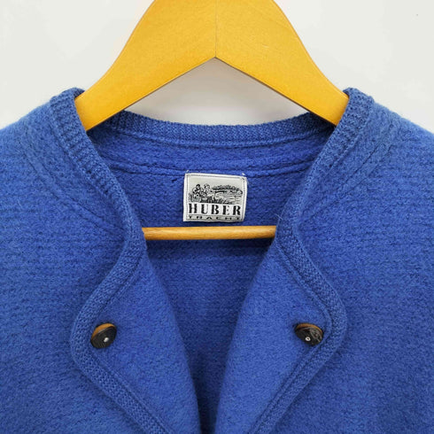 HUBER TRACHT 3B ウール ブランケット ノーカラー テーラード ジャケット メンズ