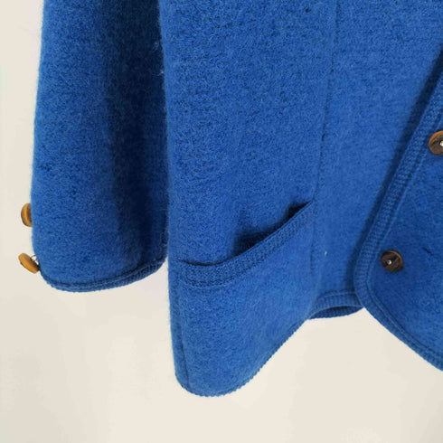 HUBER TRACHT 3B ウール ブランケット ノーカラー テーラード ジャケット メンズ