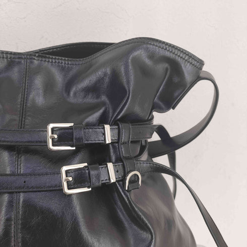 Matin Kim DOULE BELTED STRAP BIG BAG レディース