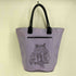アナスイ ANNA SUI ハンドエナメル切替 バックイラストプリント トートバック レディース