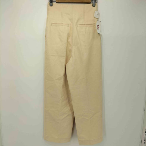 アダムエロペ Adam et Rope ハイウエストスラックス レディース JPN:36