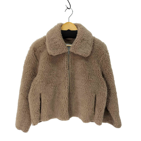 アバクロンビーアンドフィッチ Abercrombie & Fitch フェイクファージャケット レディース import:S