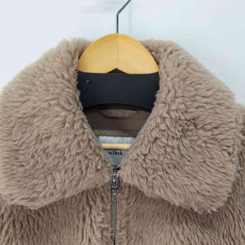 アバクロンビーアンドフィッチ Abercrombie & Fitch フェイクファージャケット レディース import:S