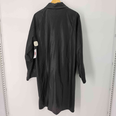 ナノユニバース NANO universe フェイクレザー リバーシブルステンカラーコート メンズ JPN:S