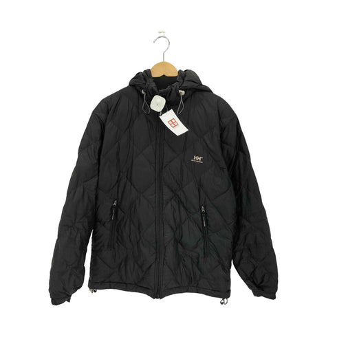 ヘリーハンセン HELLY HANSEN ポリエステル フロントジップアップ フーデットダウンジャケット メンズ import:L