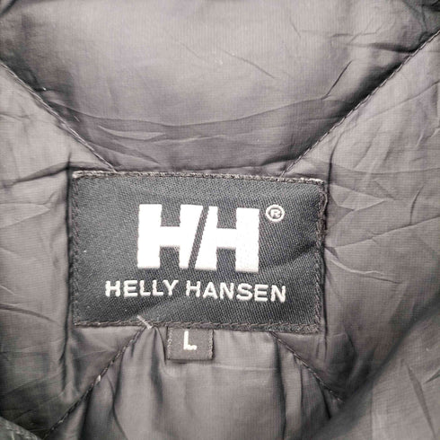 ヘリーハンセン HELLY HANSEN ポリエステル フロントジップアップ フーデットダウンジャケット メンズ import:L