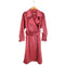 anewstar フェイクレザー トレンチコート レディース import:M