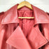 anewstar フェイクレザー トレンチコート レディース import:M