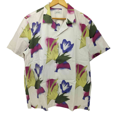 サタデーズニューヨークシティ Saturdays NYC マルチカラー オープンカラー ショートスリーブアロハシャツ メンズ JPN:L
