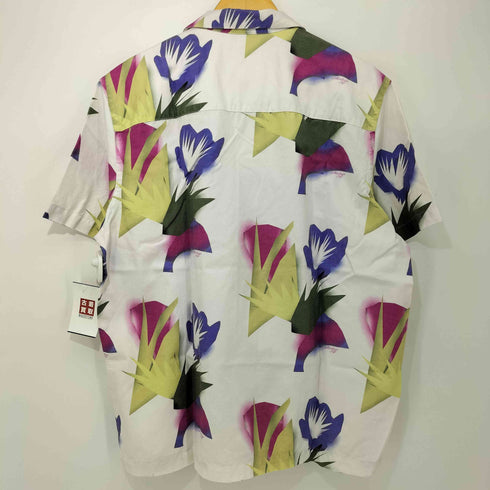 サタデーズニューヨークシティ Saturdays NYC マルチカラー オープンカラー ショートスリーブアロハシャツ メンズ JPN:L