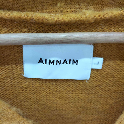 AIMNAIM モヘアミックスカーディガン メンズ JPN:L