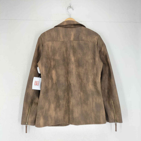 フェイクレザージャケット メンズ import:S