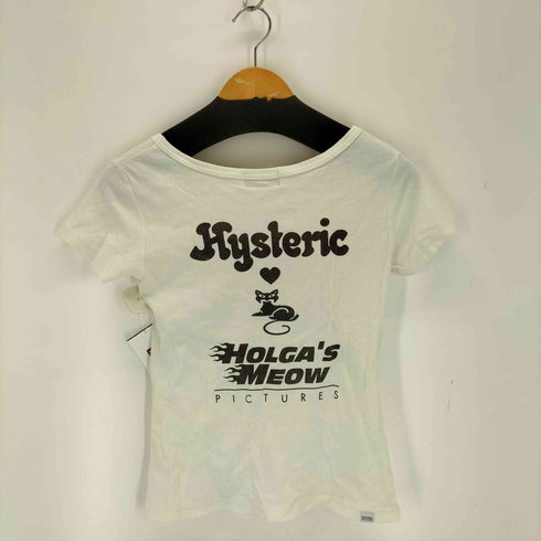 ヒステリックグラマー HYSTERIC GLAMOUR プリントクルーネックTシャツ レディース