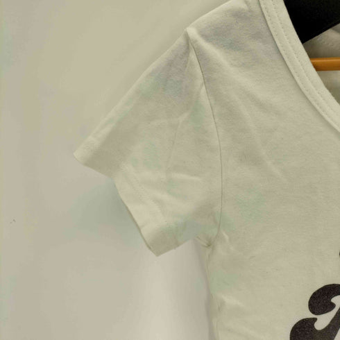 ヒステリックグラマー HYSTERIC GLAMOUR プリントクルーネックTシャツ レディース