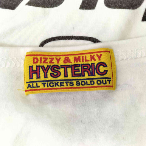 ヒステリックグラマー HYSTERIC GLAMOUR プリントクルーネックTシャツ レディース