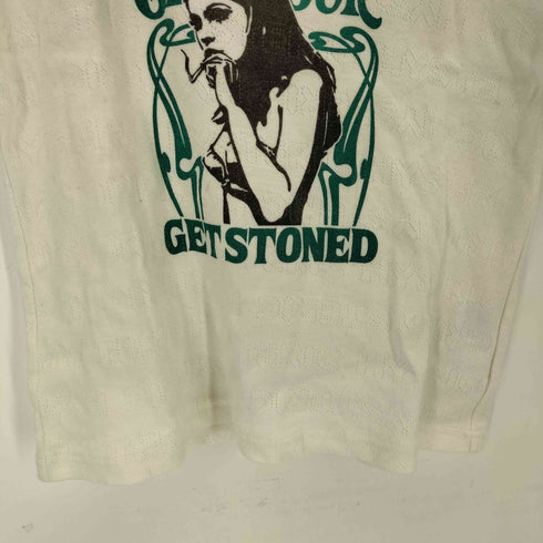 ヒステリックグラマー HYSTERIC GLAMOUR 22AW GET STONEDチビTシャツ レディース FREE