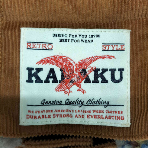 karaku ナバホ裏ボア コーデュロイブレザージャケット メンズ JPN:L