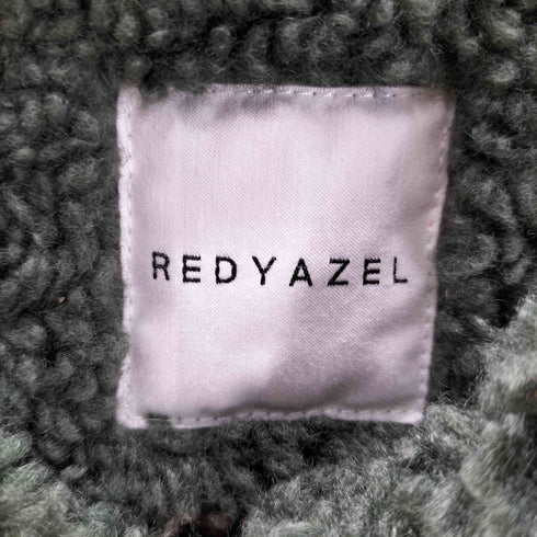 レディアゼル REDYAZEL フェイクムートン ライダースジャケット レディース JPN:M