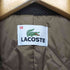 ラコステ LACOSTE チェック柄フーデッドブルゾン レディース 38