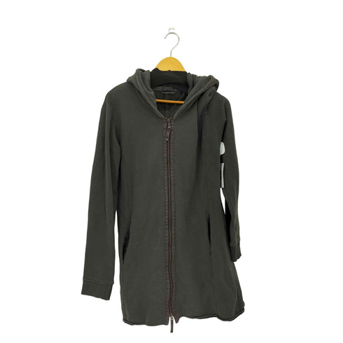 GENERAL CONFUSION バイオストーンブラストケミカルブリーチ オーバーダイ ダブルジップパーカー メンズ