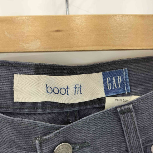 ギャップ Gap 00s OLD BOOT FIT ピケコットン ブーツカットパンツ メンズ 32×30