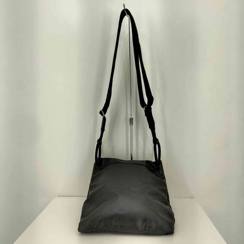 モルガンオム MORGAN HOMME パイソン切替 レザーショルダーバッグ Y2K メンズ