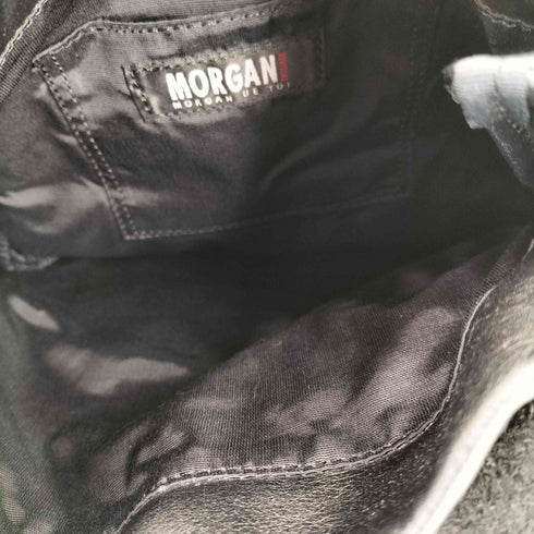 モルガンオム MORGAN HOMME パイソン切替 レザーショルダーバッグ Y2K メンズ