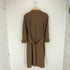 at-ease cashmere カシミヤ65% 比翼ステンカラーコート レディース M