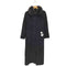 bluefox fur フォックスファーアンゴラ&ウールステンカラーコート レディース 9AR
