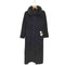 bluefox fur フォックスファーアンゴラ&ウールステンカラーコート レディース 9AR