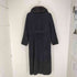 bluefox fur フォックスファーアンゴラ&ウールステンカラーコート レディース 9AR