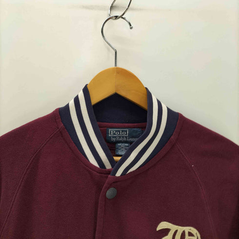 ポロバイラルフローレン Polo by RALPH LAUREN オールドイングリッシュ スウェット スタジャン レディース import:M