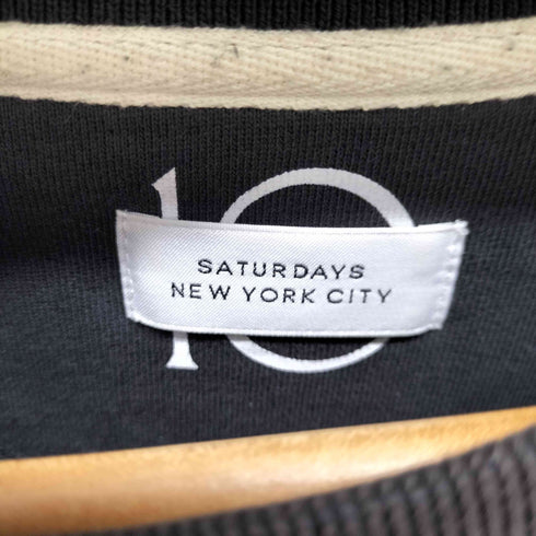 サタデーズニューヨークシティ Saturdays NYC フロント刺繍デザイン スウェット メンズ JPN:L