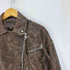シーイン SHEIN フェイクレザー ライダースジャケット レディース import:M