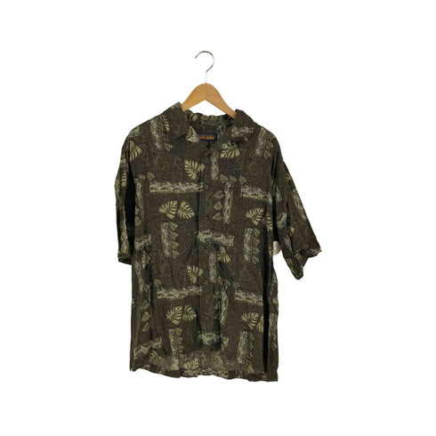 ウールリッチ WOOLRICH 90~00S オープンカラーボックスシャツ メンズ
