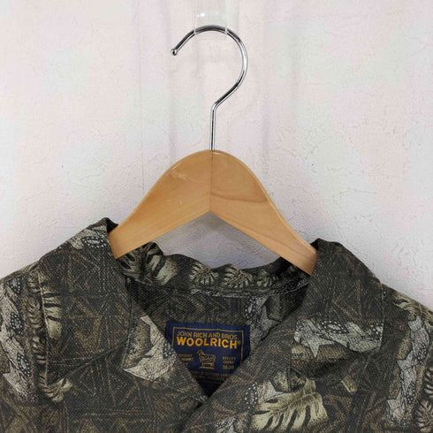 ウールリッチ WOOLRICH 90~00S オープンカラーボックスシャツ メンズ