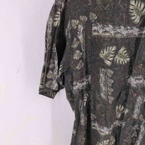 ウールリッチ WOOLRICH 90~00S オープンカラーボックスシャツ メンズ