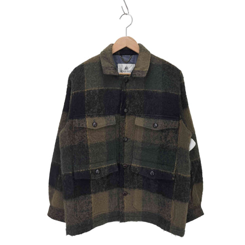 kings well ネルシャツジャケット メンズ import:M