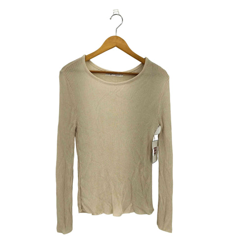 ジェフリービーン GEOFFREY BEENE レーヨン ロングスリーブ ニット レディース import:L