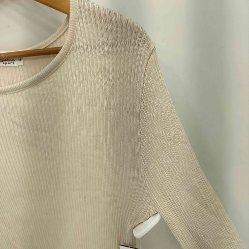 ジェフリービーン GEOFFREY BEENE レーヨン ロングスリーブ ニット レディース import:L