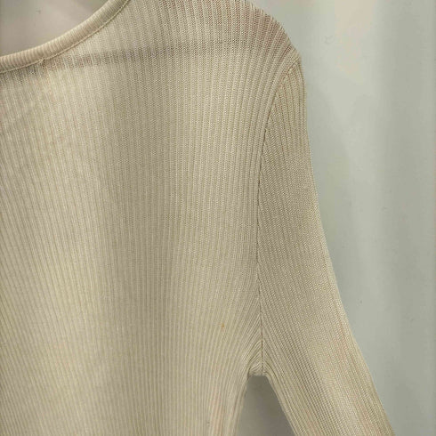 ジェフリービーン GEOFFREY BEENE レーヨン ロングスリーブ ニット レディース import:L